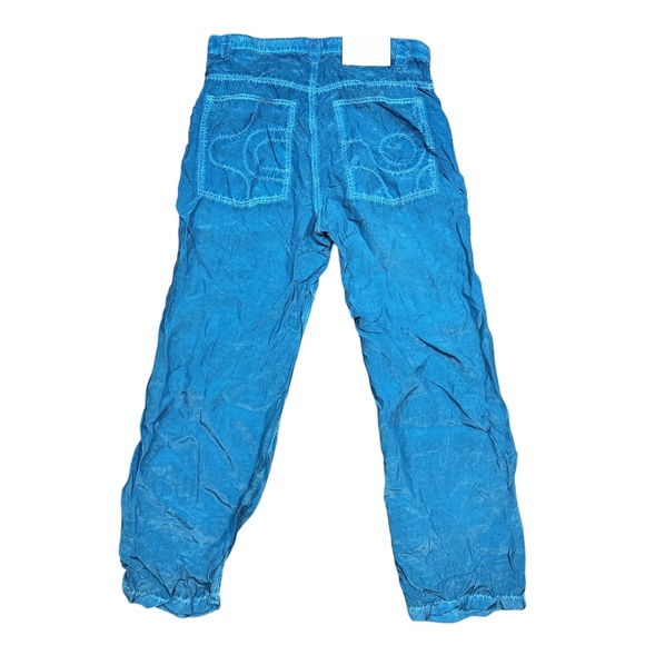 Eytys Blue Straight Leg Pants - Picture 2 of 13